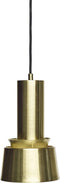Furnified - Hübsch - Hanglamp Messing Ø15×26cm