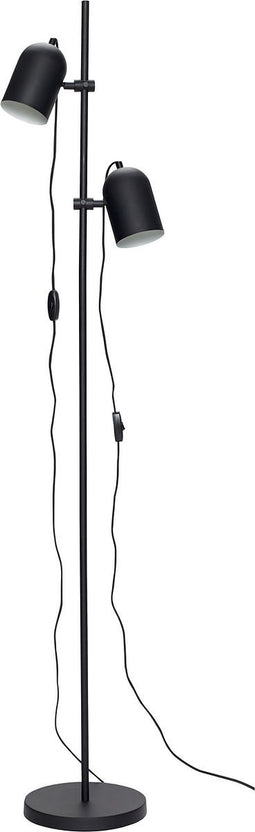 Furnified - Hübsch - Stalamp Zwart Metaal 164cm