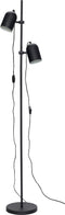 Furnified - Hübsch - Stalamp Zwart Metaal 164cm