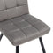 Furnihaus - Eetkamerstoel - Collin - Grijs - Set van 2 - Metaalpoot