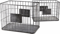 Furnilux - basket set van 2 large 31x45x25 / 36x50x30cm