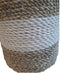Furnilux Collection plantenbakken - Mandenset - 3 stuks - Naturel en wit