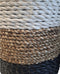 Furnilux Collection plantenbakken - Mandenset (3 stuks) - Wit en naturel en zwart