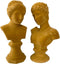 Furnilux - Decoratie item Adam Okergeel 16 x 10 x 25 cm