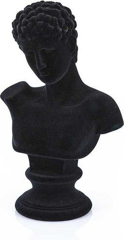 Furnilux - Decoratie item Adam zwart - 16 x 10 x 25 cm