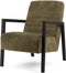 Furnilux - Fauteuil Lars - Fauteuils Met Armleuning - Fauteuil Relax - Lounge Stoel - Groen Adore