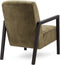 Furnilux - Fauteuil Lars - Fauteuils Met Armleuning - Fauteuil Relax - Lounge Stoel - Groen Adore