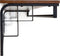 Furnilux - Kapstok 110 x 30 x 27 cm - XXXL Wand kapstok De Luxe -FAMILIE Kapstok - Hoedenplank met 8 Haken - Industrieel Bruin