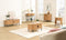 Furnilux kapstok 120 x 24 x 32 cm - XXXL - Wandkapstok Kiruna - 12 haken - Licht Eiken
