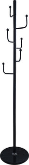 Furnilux Kapstok - Staand - Metaal/Zwart - Marmeren Voet - 37 x 176 cm