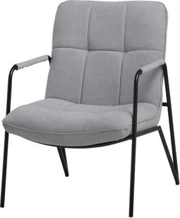 Furnilux Le Chair Stoel - Fauteuil - Lunen Grijs - 86x63x74 cm
