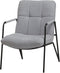 Furnilux Le Chair Stoel - Fauteuil - Lunen Grijs - 86x63x74 cm