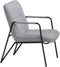 Furnilux Le Chair Stoel - Fauteuil - Lunen Grijs - 86x63x74 cm