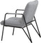 Furnilux Le Chair Stoel - Fauteuil - Lunen Grijs - 86x63x74 cm