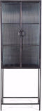 Furnilux - Opbergkast - Ventana - IJzer - Grijs - 181 x 66 x 41 - By Boo