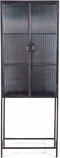 Furnilux - Opbergkast - Ventana - IJzer - Grijs - 181 x 66 x 41 - By Boo