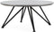 Furnilux - Salontafel - Geborsteld zilver aluminium 92 x 92 cm