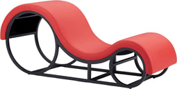 Furnilux Tantra Elysium - Tantra Stoel - Rood - Synthetisch leer - Stijlvolle Bank voor Ontspanning
