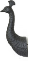 Furnilux Wanddecoratie - Pavo - 1 stuk - Zwart