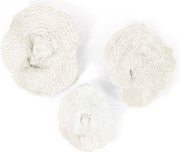 Furnilux Wanddecoratie - Rifa White - 3-delig - Wit - Verschillende Maten