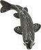 Furnilux Wanddecoratie - Triton 31 x 14 x 9 cm - Zwart
