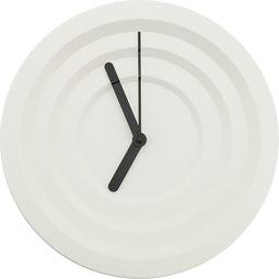 Furnilux wandklok - 30 x 30 cm - wit