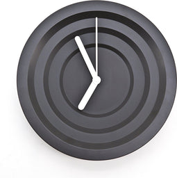 Furnilux wandklok - 30 x 30 cm - zwart