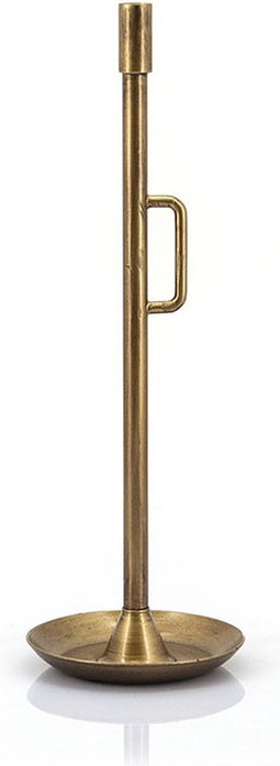 Furnilux Wick kandelaar - goud - small - 16 x 16 x 50 cm