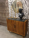 Furnilux Wick kandelaar - goud - small - 16 x 16 x 50 cm