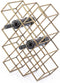 Furnilux - Wijnrek Burly goud metaal large 19 x 43 x 57 cm