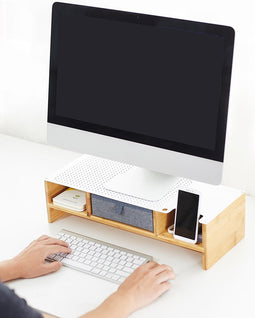 Furniteam | Schermverhoger met organizer Charles