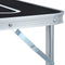Furniture Limited - Bierpongtafel inklapbaar 240 cm zwart