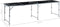 Furniture Limited - Bierpongtafel inklapbaar 240 cm zwart