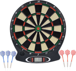 Furniture Limited - Dartbord elektrisch met darts polypropeen zwart