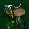 Furniture Limited - Fietsstuurmand met deksel 50x45x35 cm natuurlijk wilgen