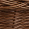 Furniture Limited - Fietsstuurmand met deksel 50x45x35 cm natuurlijk wilgen