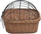 Furniture Limited - Fietsstuurmand met deksel 50x45x35 cm natuurlijk wilgen