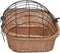 Furniture Limited - Fietsstuurmand met deksel 50x45x35 cm natuurlijk wilgen