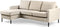 Furntastik 3 zits bank CL L+R, stof Dillon, D460 beige