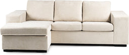 Furntastik 3 zits bank CL L+R, stof Hotel Chique, H460 beige