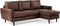 Furntastik 3 zits bank CL L+R, stof Savannah, S430 bruin