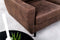 Furntastik 3 zits bank CL L+R, stof Savannah, S430 bruin