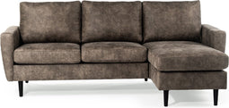 Furntastik 3 zits bank CL L+R, stof Savannah, S520 taupe