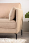 Furntastik 3 zits bank CL links, stof Danny, D460 beige