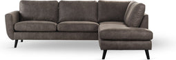 Furntastik 3 zits hoek rechts, stof Yuma 34, S520 taupe