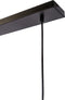 Furntastik Abbasanta Hanglamp, 4-lichts, smoke glas