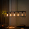 Furntastik Alberobello Hanglamp, 5-lichts, zwart