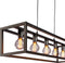 Furntastik Alberobello Hanglamp, 5-lichts, zwart