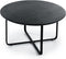 Furntastik Aljezur Salontafel rond, 75 cm, zwart