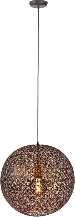 Furntastik Anxur Hanglamp, 50 cm, zwart